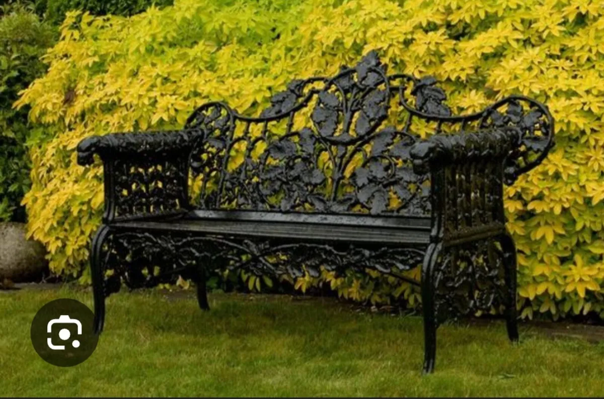 CAST IRON BENCH - Image 1