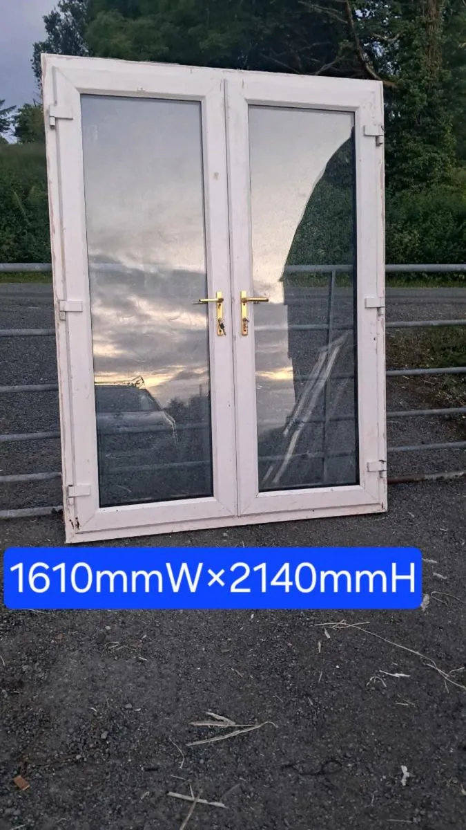 PVC FRENCH DOORS