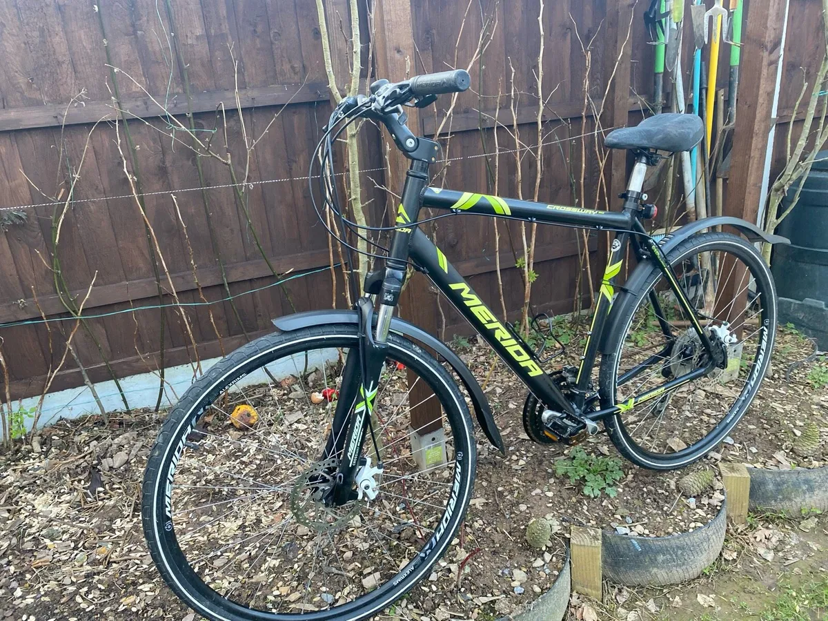 Like new Merida crossway 20 hybrid 58 cm - Image 4