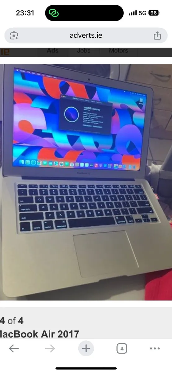 Apple MacBook Air 2017. Bargain at €130 - Image 2