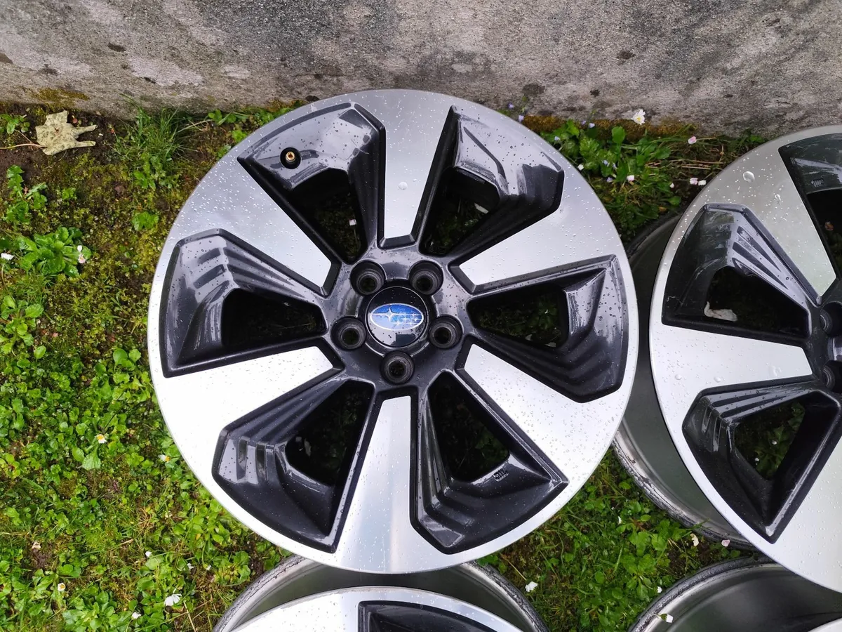 Subaru alloy wheels - Image 4
