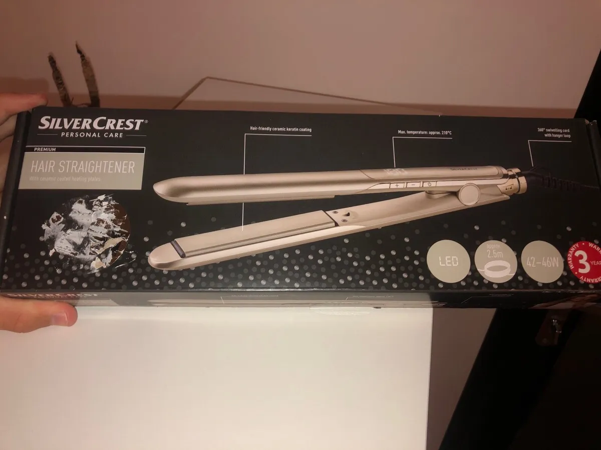 Brand New Hair Straightener SilverCrest Premium - Image 1