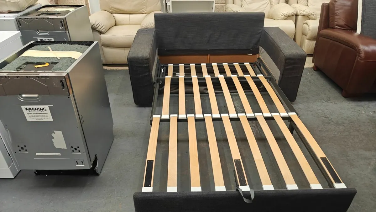 Grey Sofa Bed - Image 2