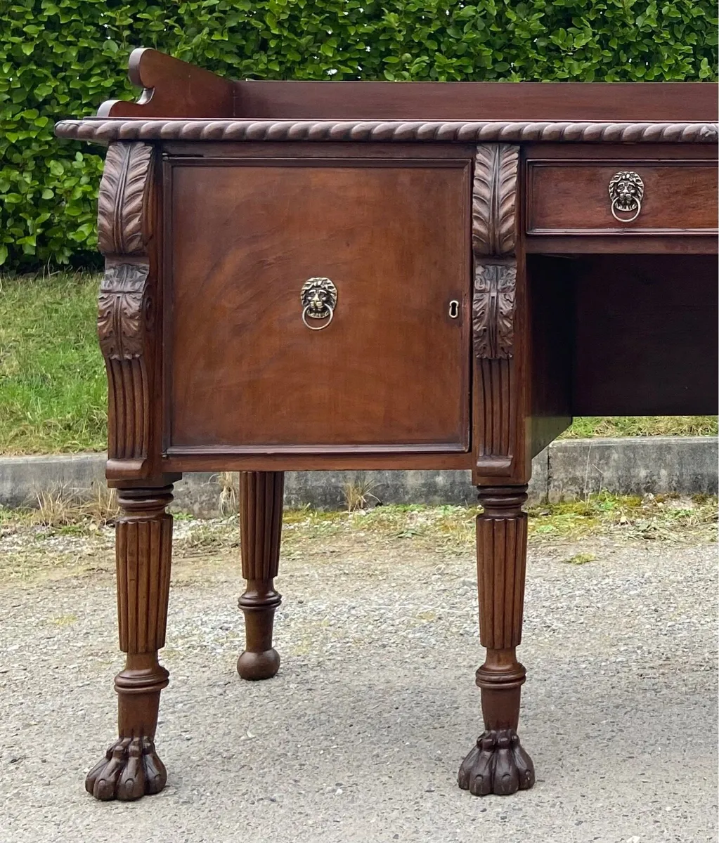 Georgian Cork Hunt buffet sideboard - Image 4