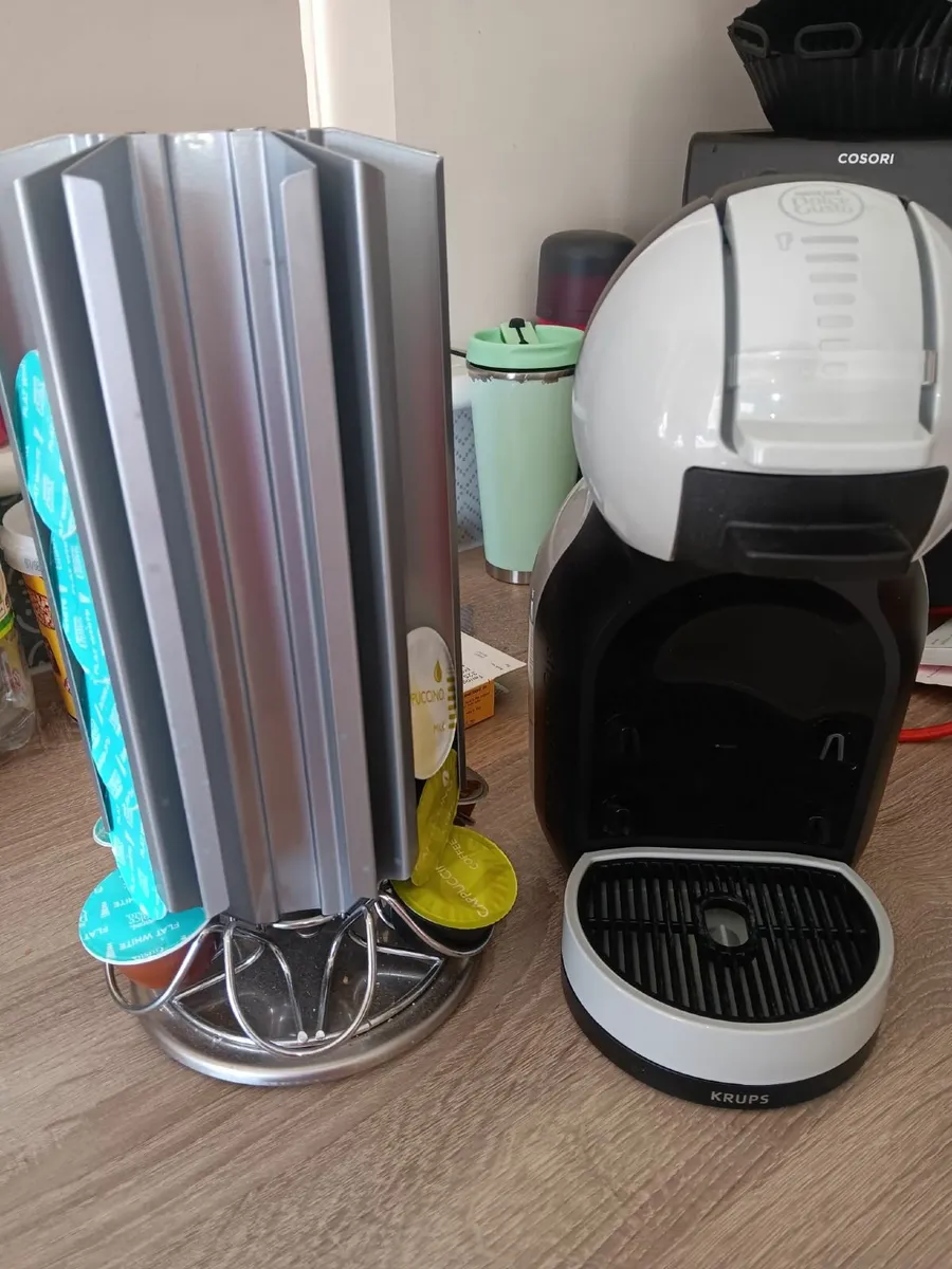Coffee Machine and Pod Holder
