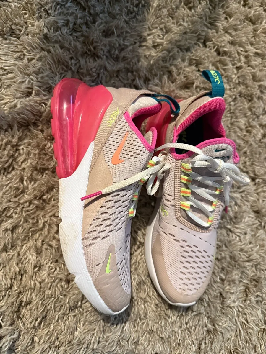 Nike Air Max 270 Sneakers Barely Rose Tan Pink - Image 2