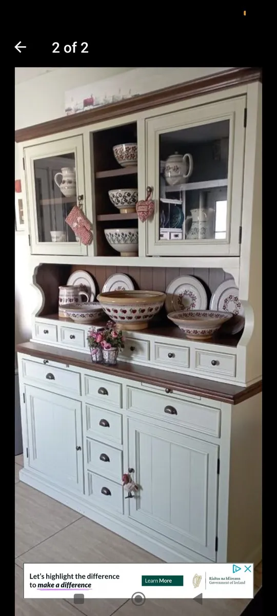 Solid kitchen dresser delivery arranged - Image 1