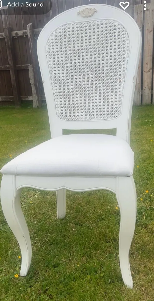 Dining table and 4 chairs - Image 3