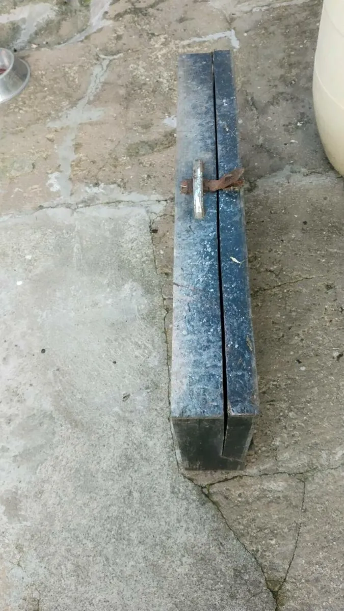 Vintage Carpenters wooden toolbox - Image 4