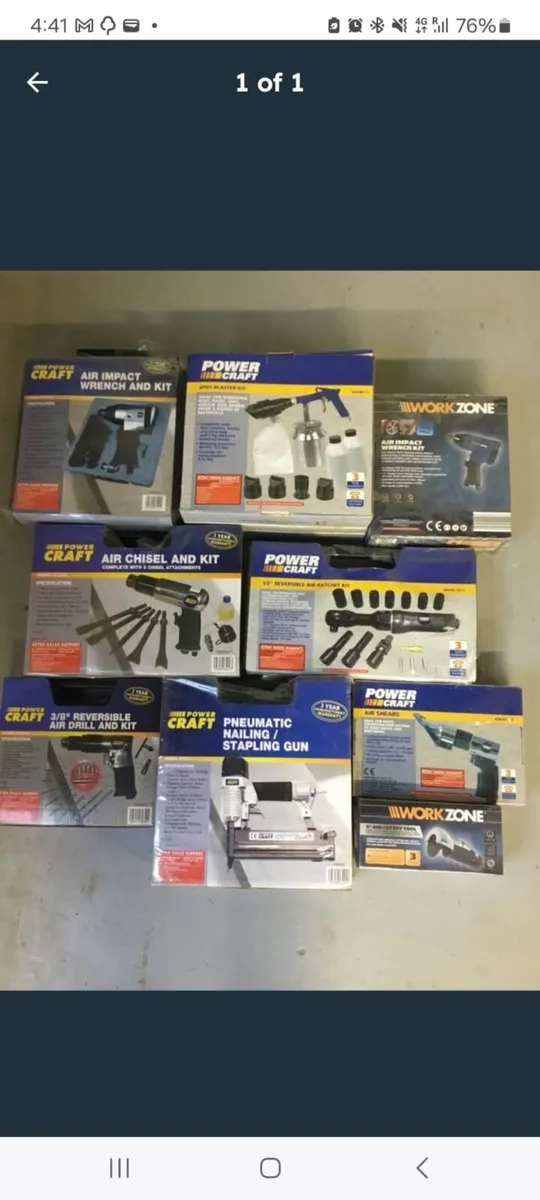 Job lot Air Tools