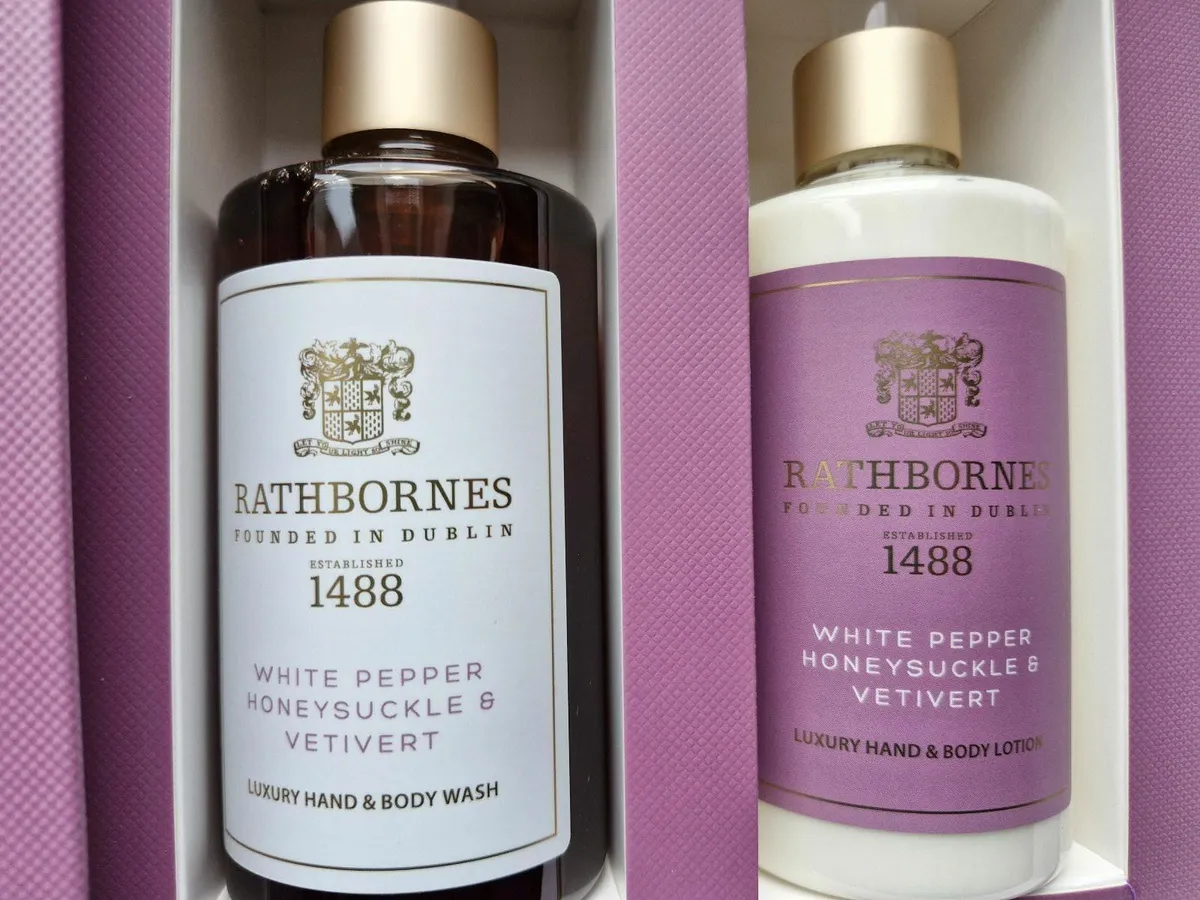 Rathbornes White Pepper Wash and Lotion Gif set - Image 1