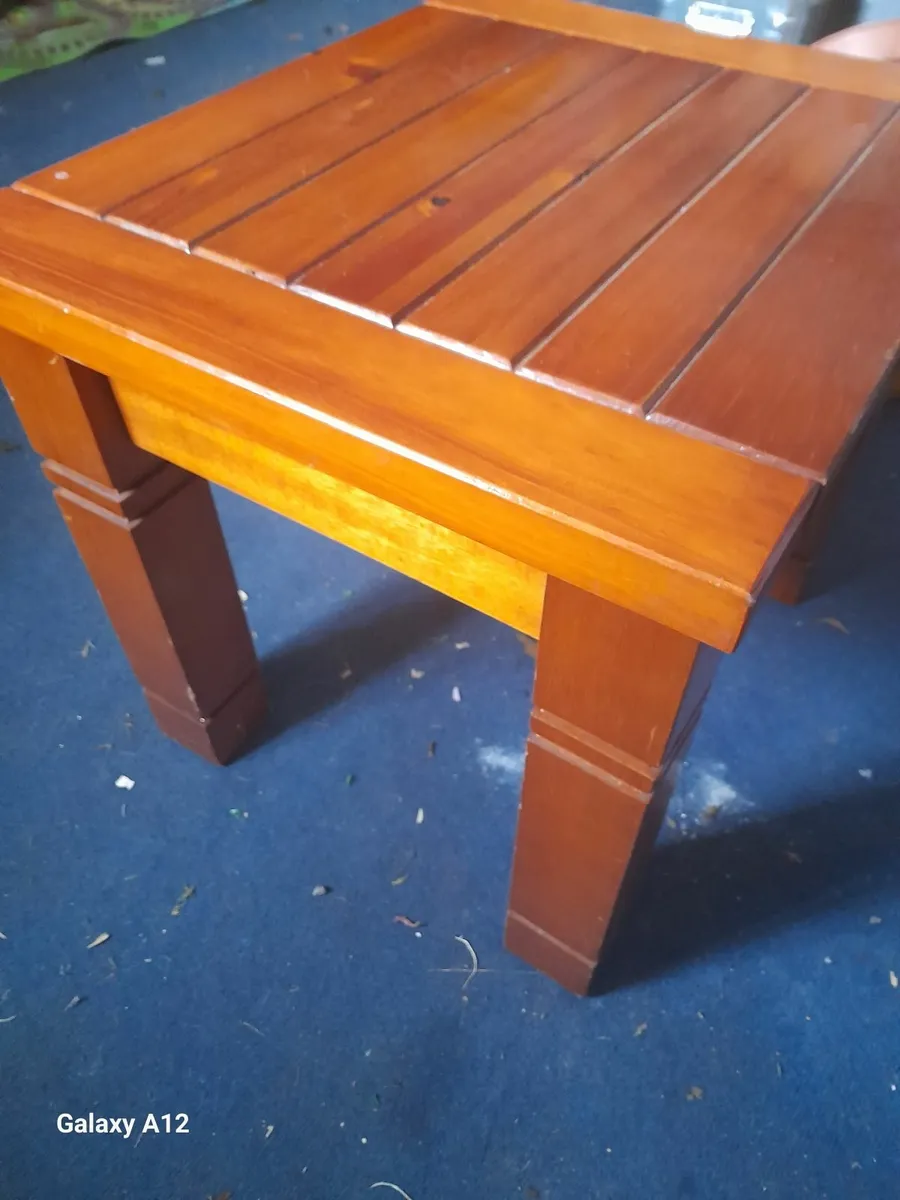 Mexican solid pine coffee table - Image 1