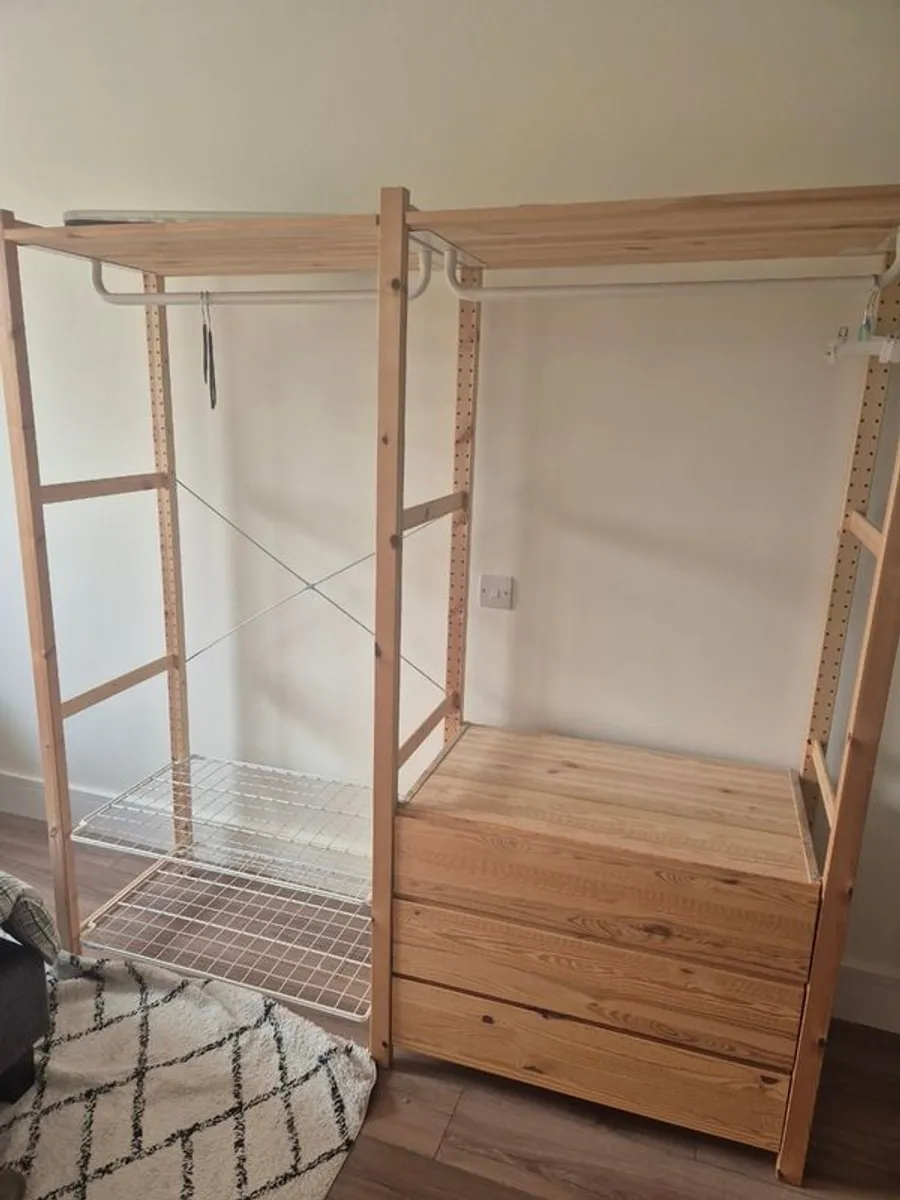 Clothes rail and drawers - Image 3