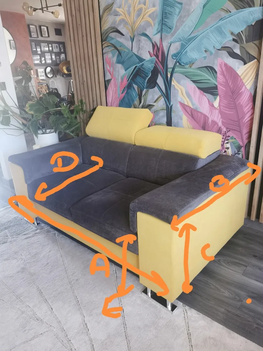 2 seater sofa - Image 1