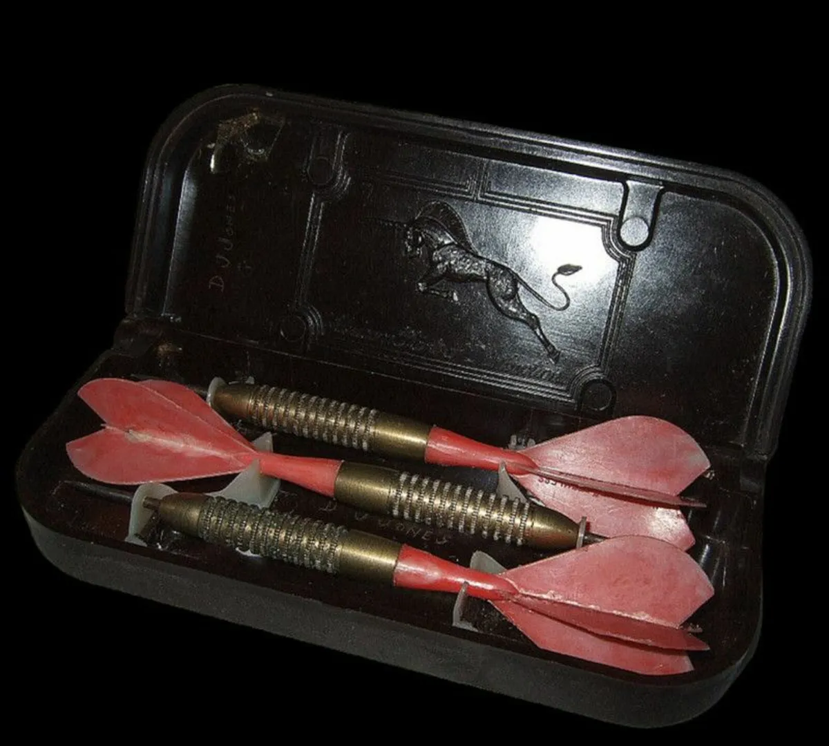 Vintage Set of Brass Darts. - Image 3