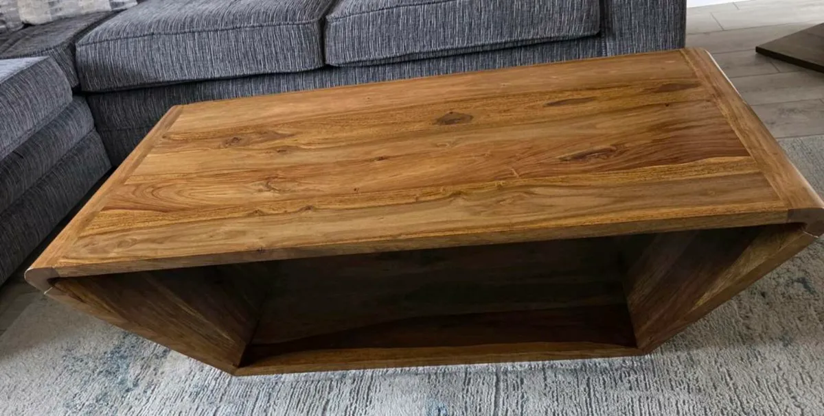 Ez living - Eden - sheesham wood coffee table - Image 1