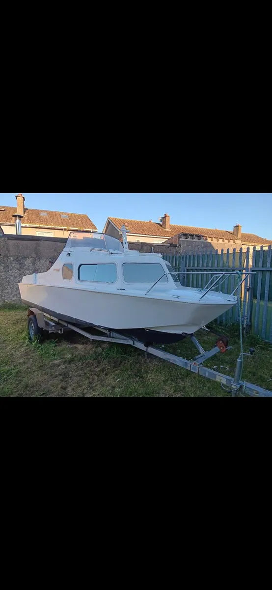 Microplus 501 16ft boat, 40hp engine and trailer - Image 1