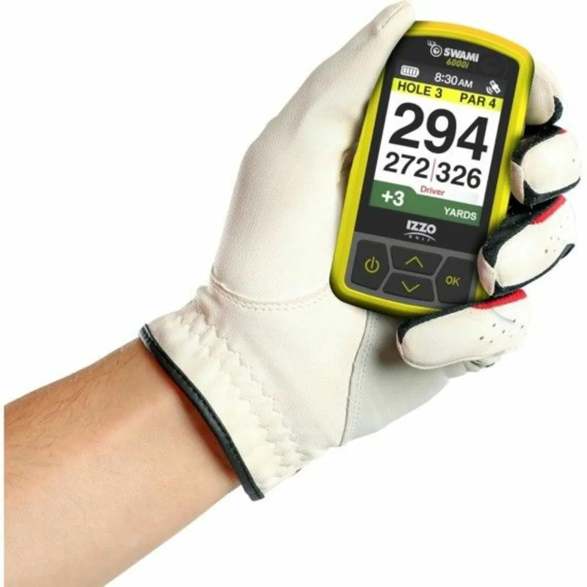 Izzo Swami 6000i Golf GPS - Yellow - Image 3