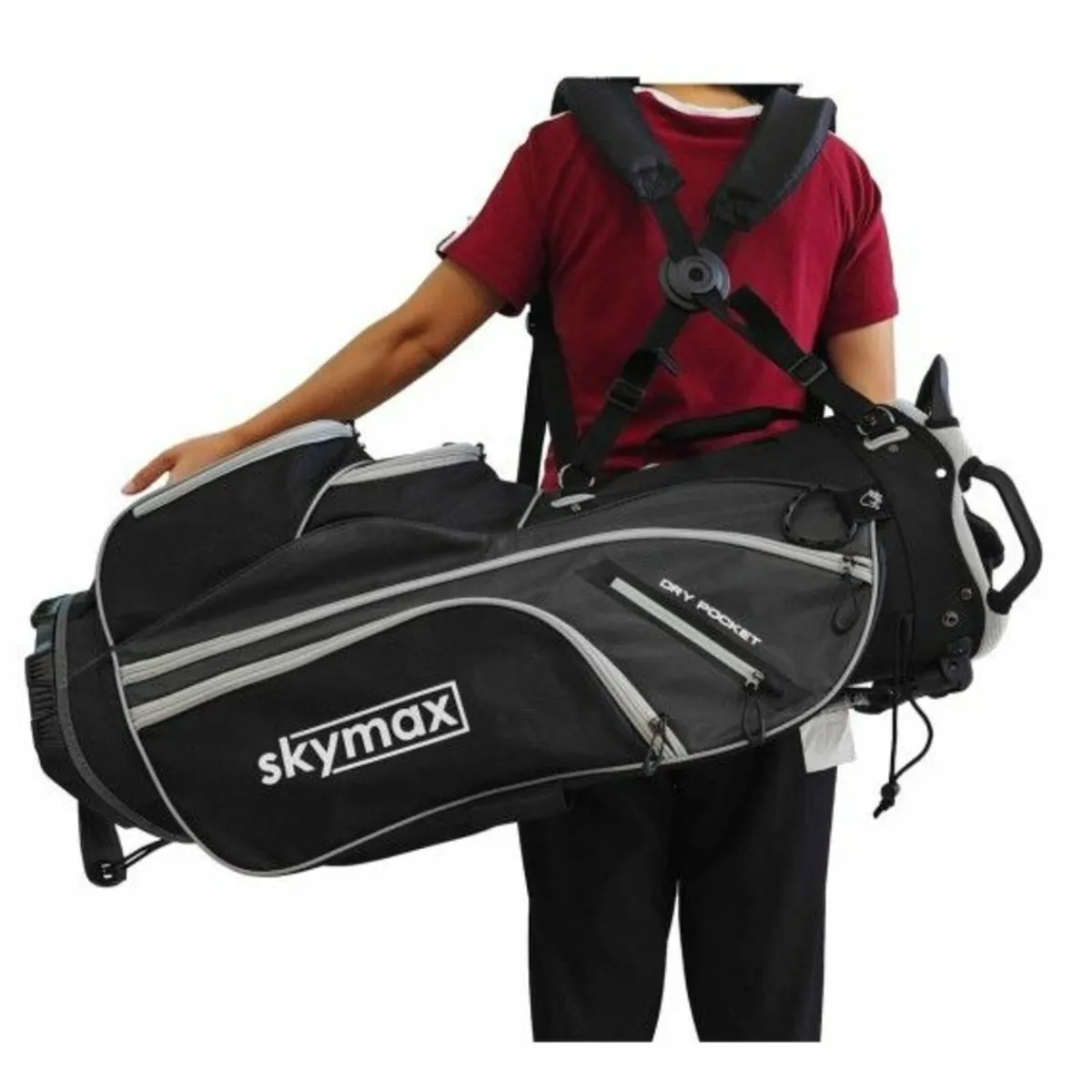 Skymax Sky-Lite 9 Inch Stand Bag - Black - Image 3