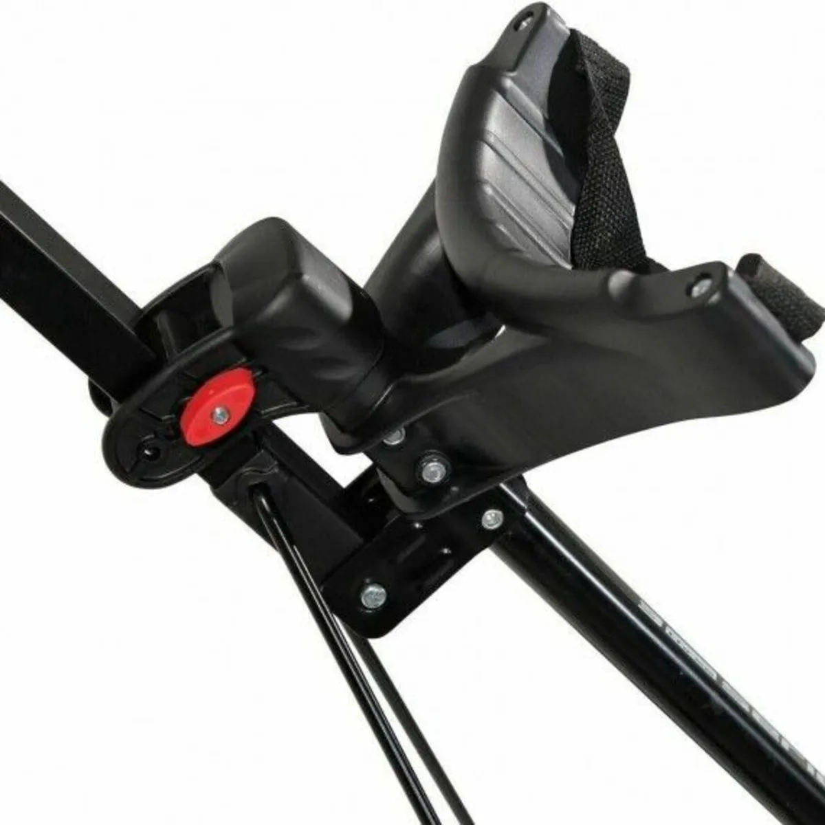 Masters 5 Series 3 Wheel Golf Trolley - Black - Image 2