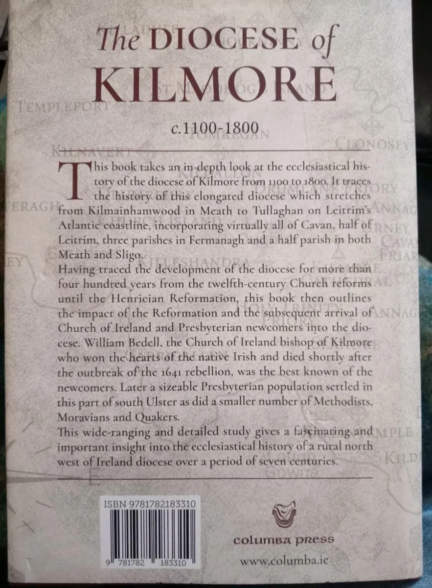Diocese of Kilmore History 1100 1800 Book - Image 2