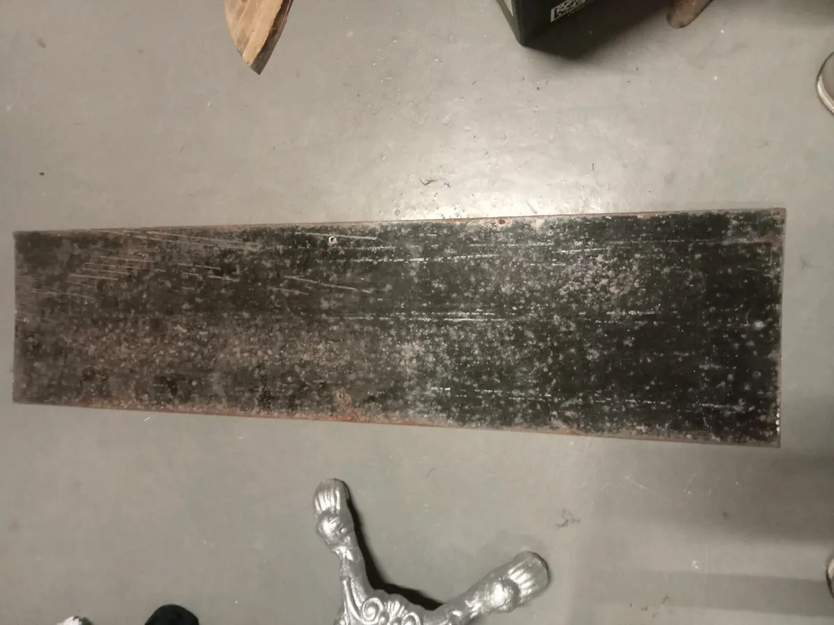 Old tile affect enamel sign - Image 2