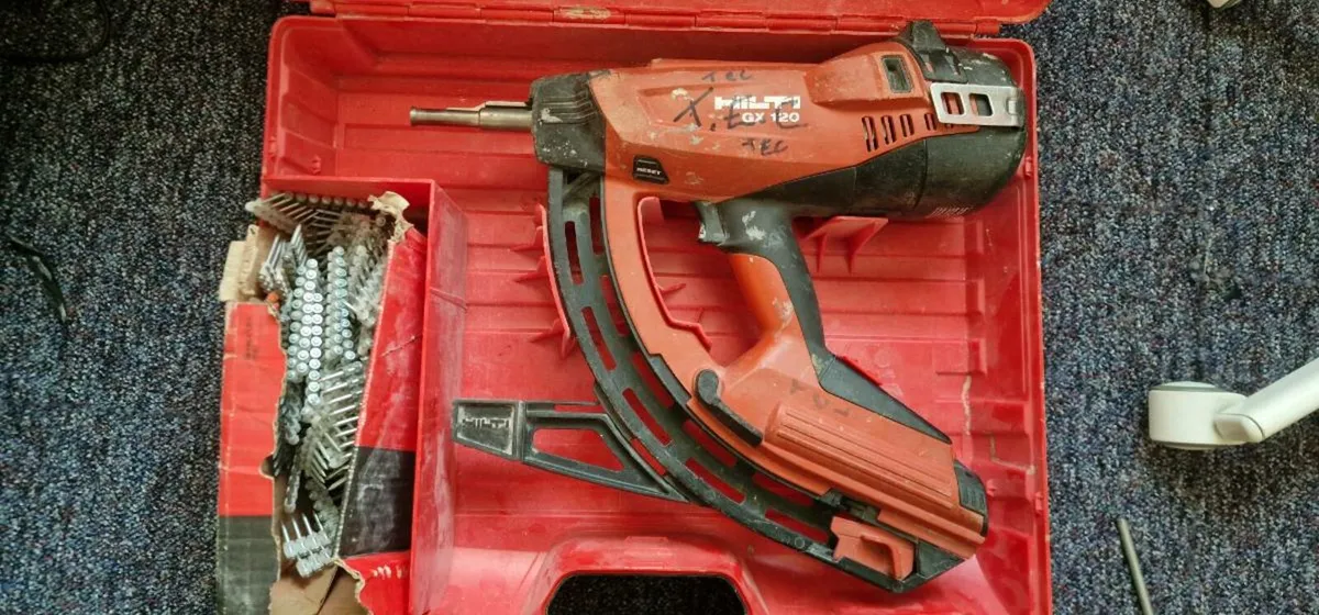 Hilti gas actuated nail gun GX 120 - Image 1