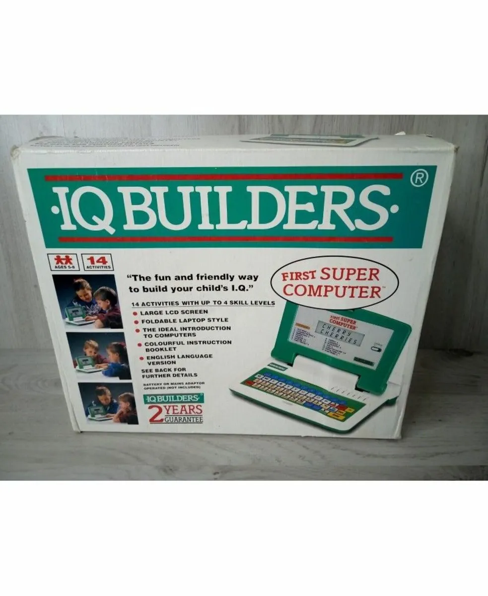 GRANDSTAND IQ BUILDERS FIRST SUPER COMPUTER V.RARE