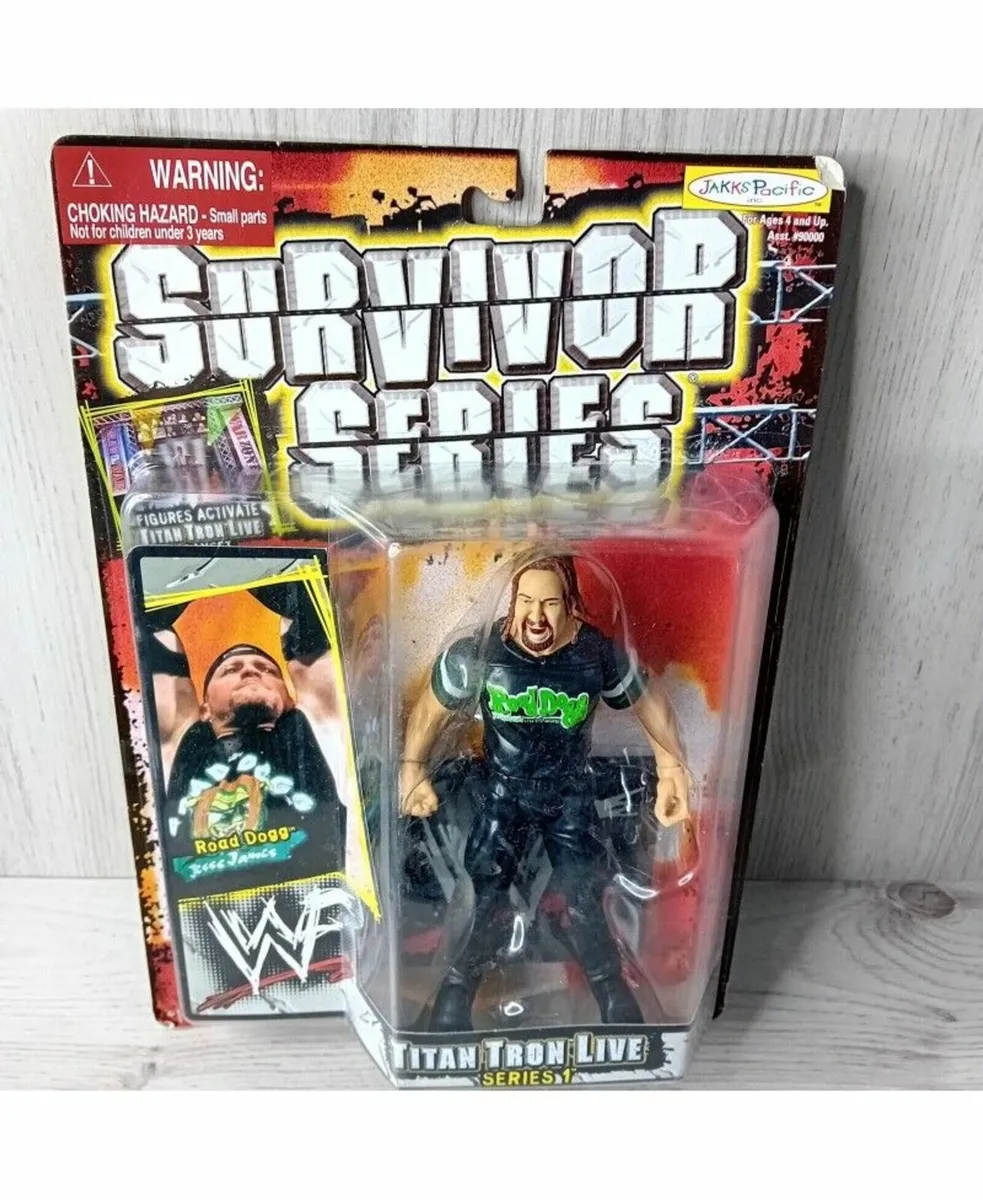 WWF SURVIVOR SERIES ROAD DOGG WRESTLING FIGURE