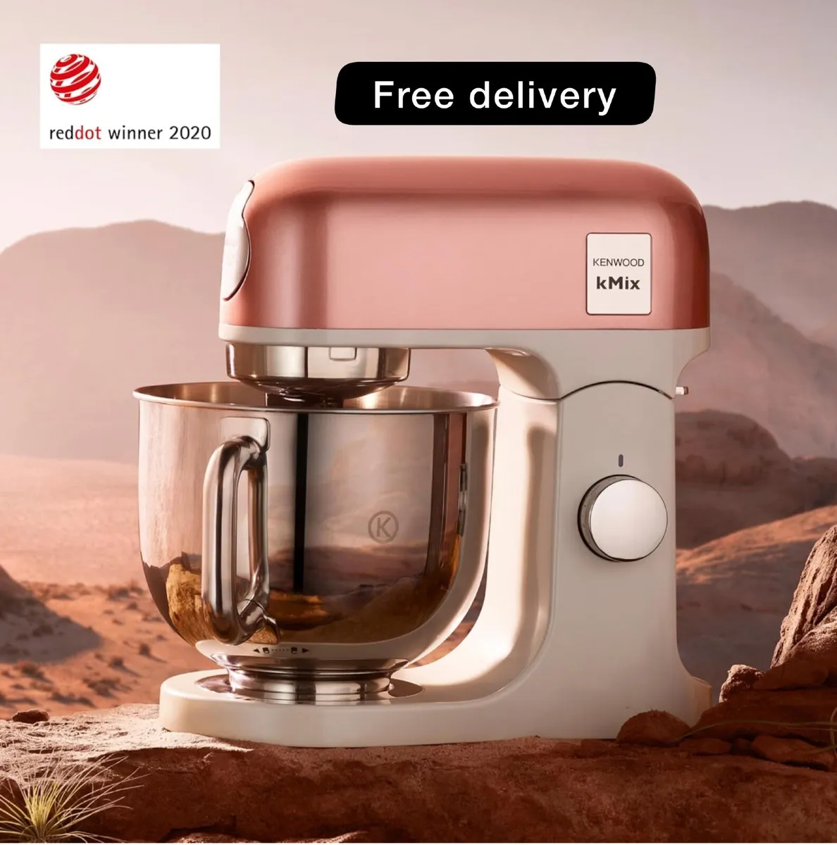 Kenwood kMix Editions Kitchen Machine, 5 l Stainle - Image 1