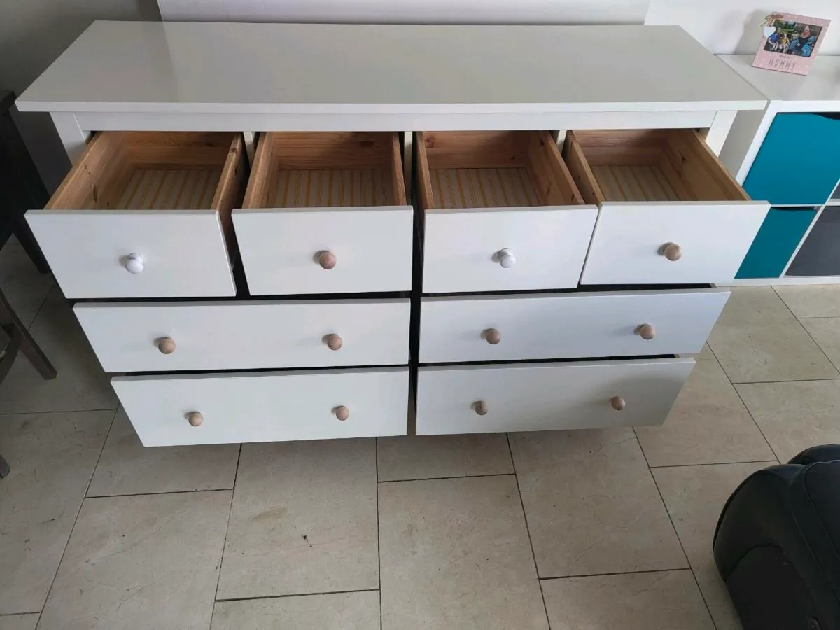 IKEA Hemnes 8 drawer chest of drawers - Image 2