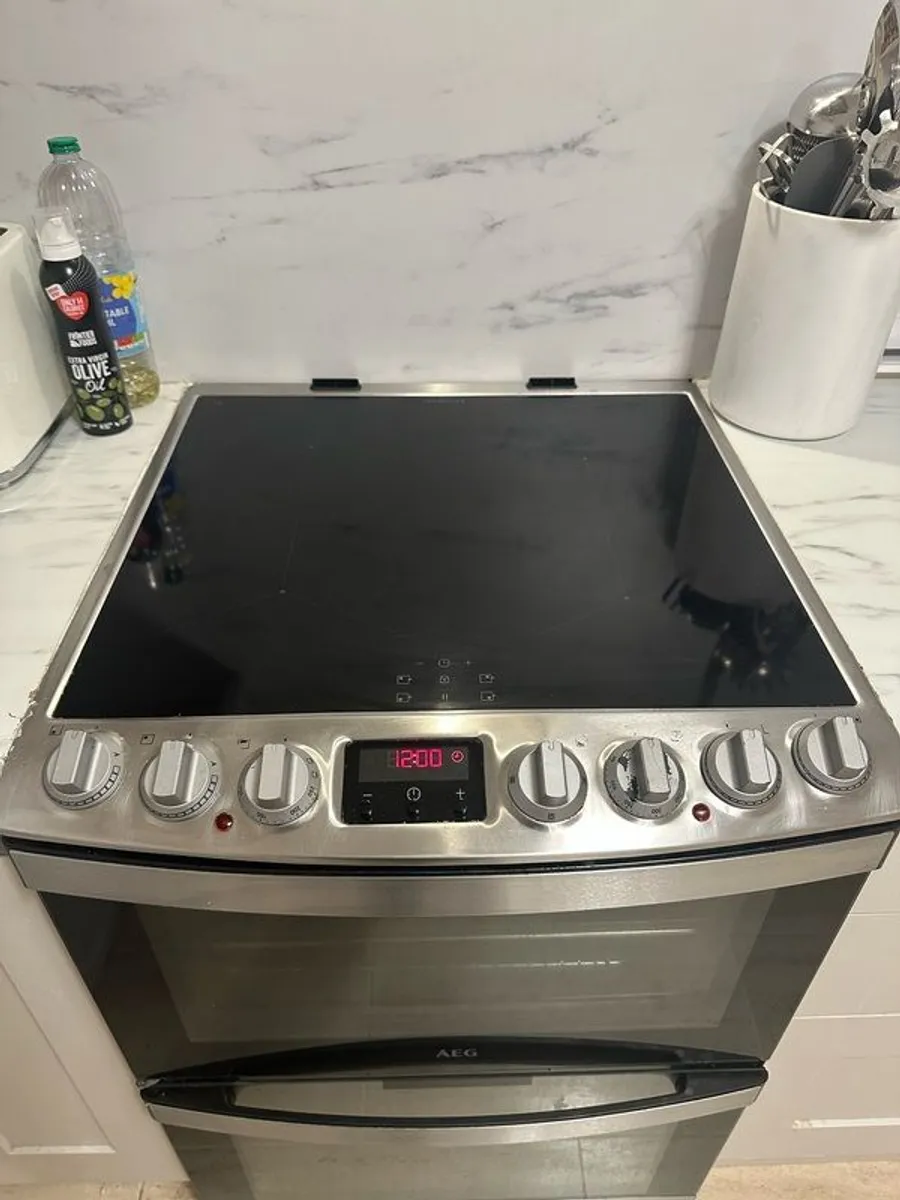 AEG Double Oven & Induction Hob - Image 1