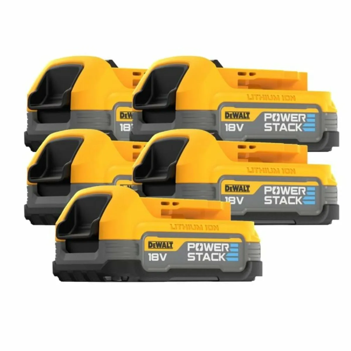 DeWalt PowerStack Batteries 5 Pack - New