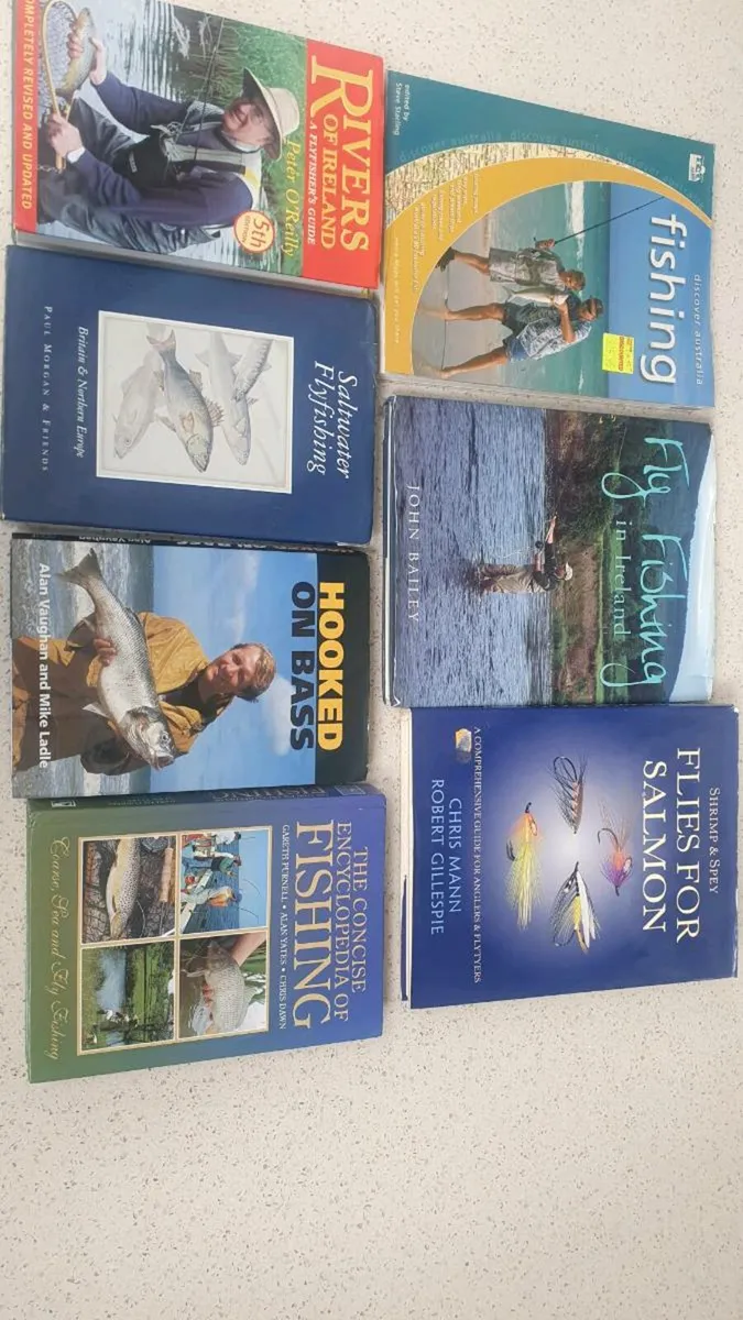 Fishing Hard back books