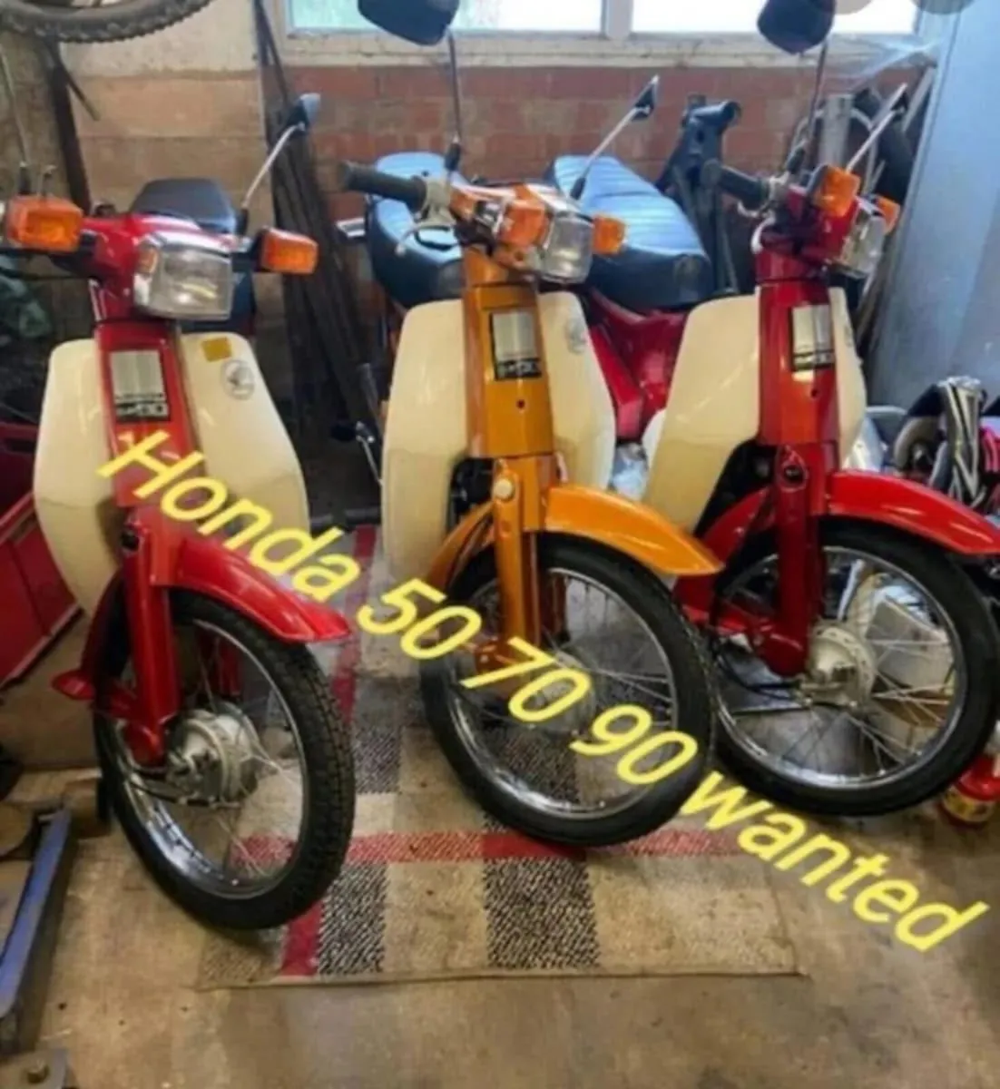 Honda 50 70 90 and others W&NTED - Image 1