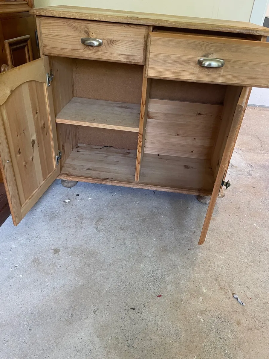 Wooden side board cabinet - Image 3