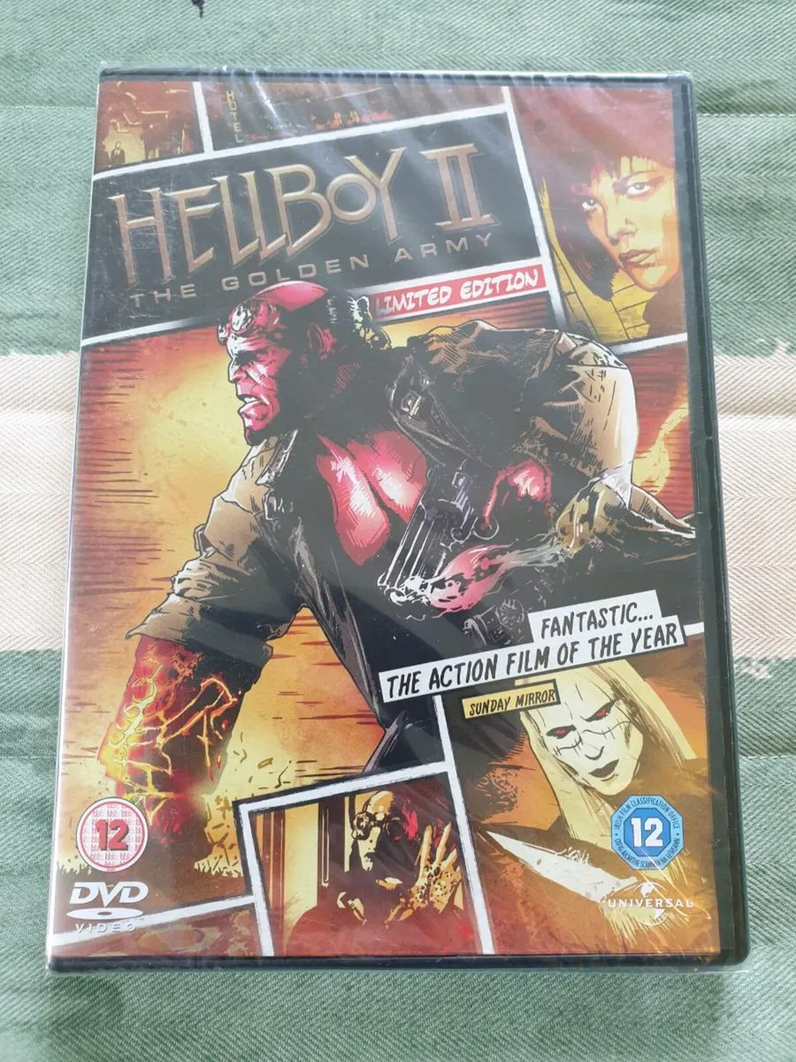 Hellboy II The Golden Army DVD Guillermo del Toro - Image 1
