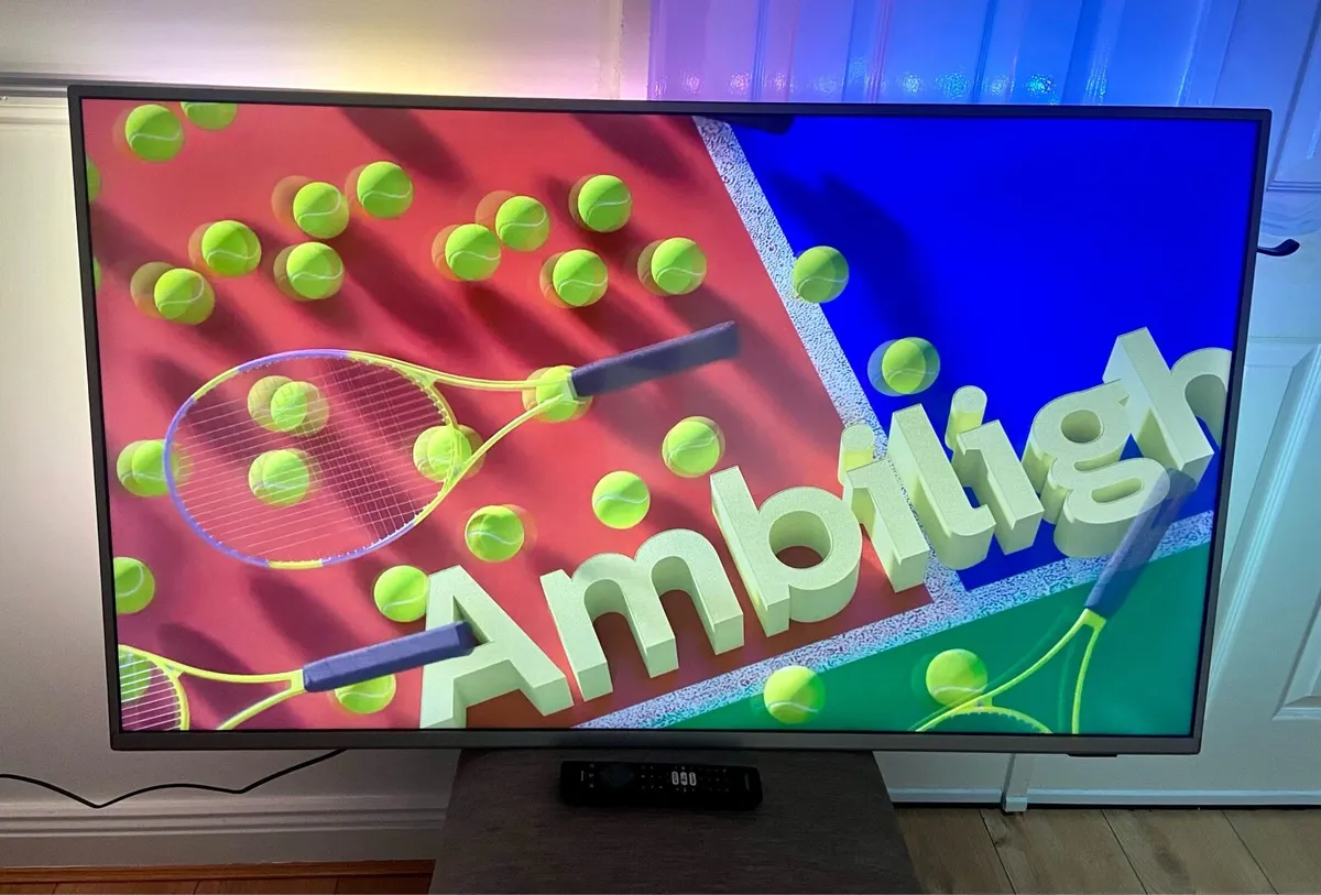 Phillips 50” 4K Smart Ambilight TV - Image 2