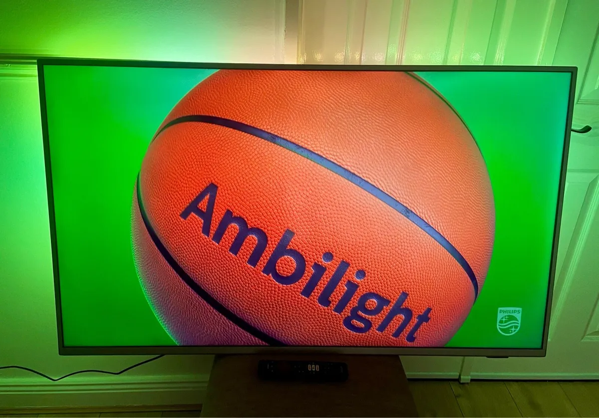 Phillips 50” 4K Smart Ambilight TV - Image 3