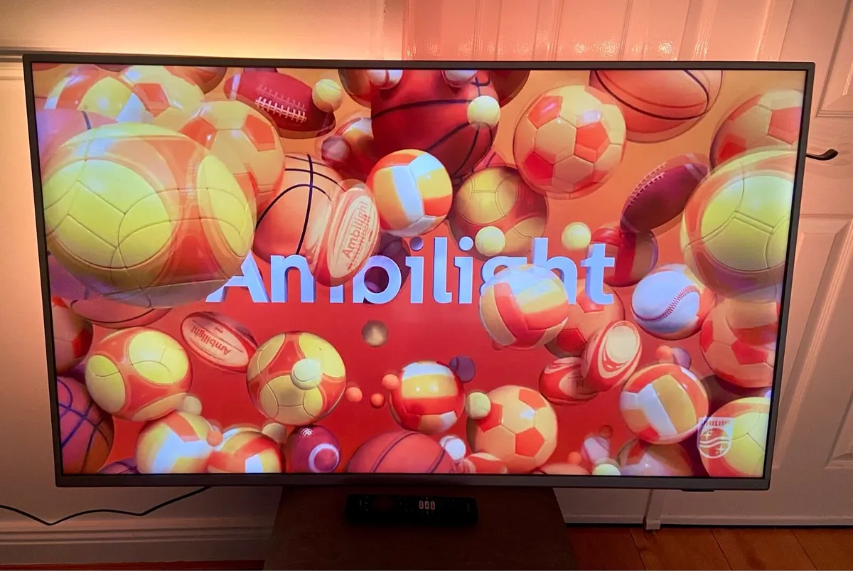 Phillips 50” 4K Smart Ambilight TV - Image 4