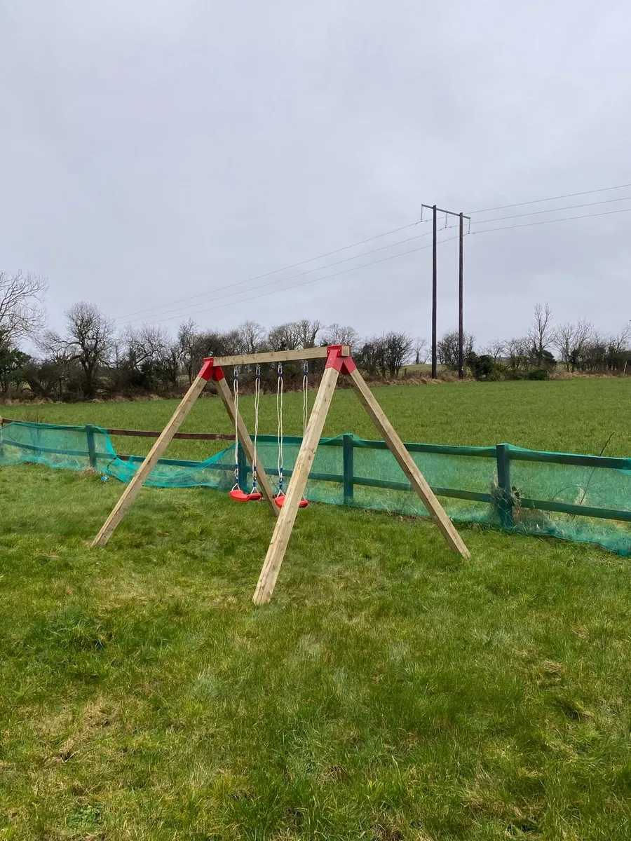 Double Swing Set - Image 1