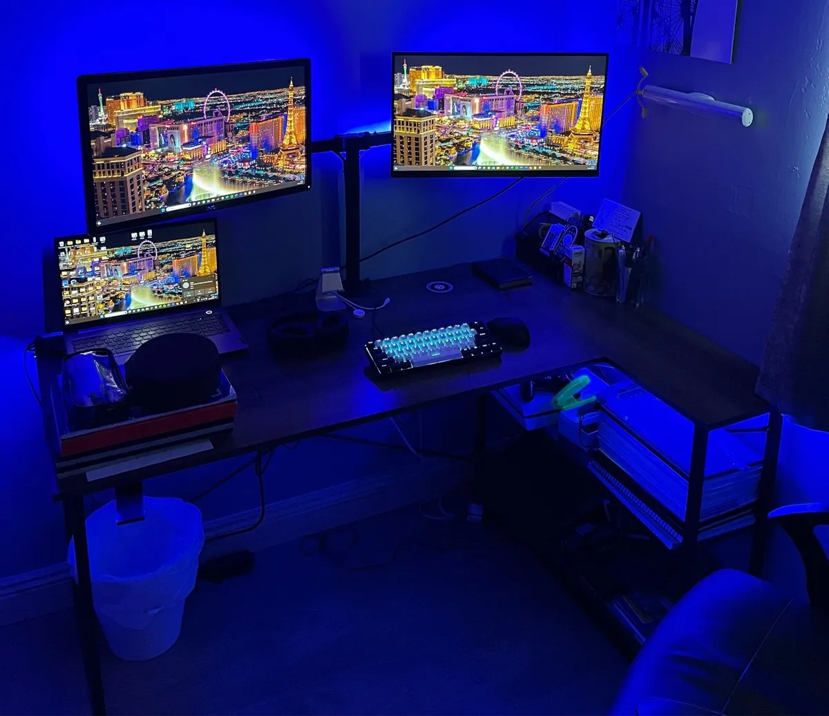 Remote Work/College/Gaming Complete Set Up - Image 1