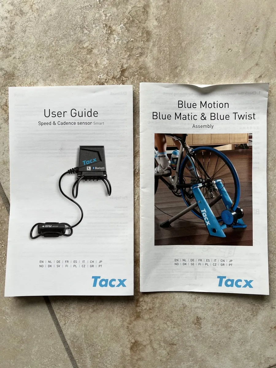 Tacx Blue Matic Turbo Trainer and Wheel - Image 4