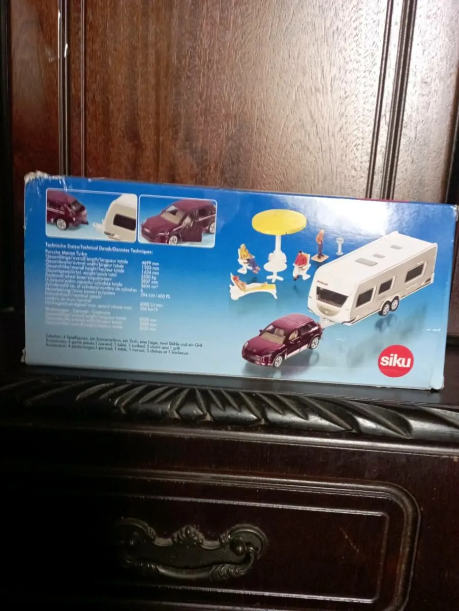 SIKU  2542 PKW MIT WOHNWAGEN CAR  WITH CARAVAN - Image 2
