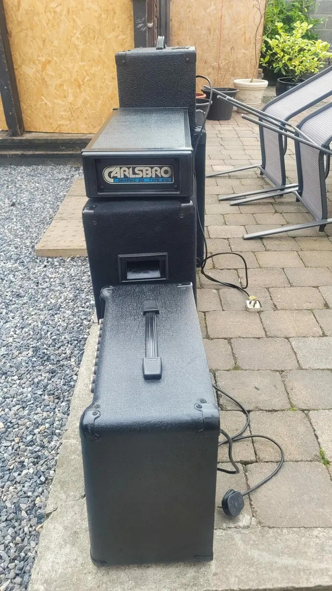 Musical speakers with two amplifiers and subwoofer - Image 4