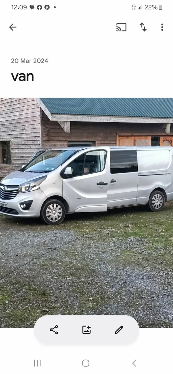 Vauxhall Vivaro 2015