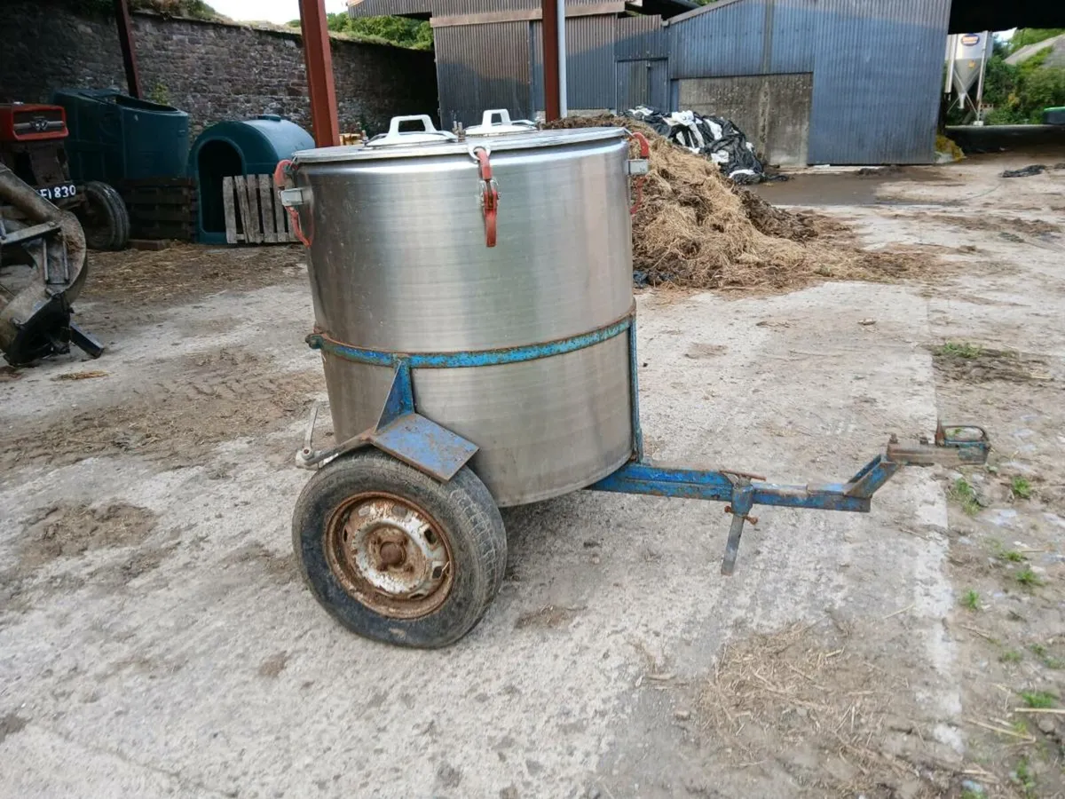 Mobile water/milk tank - Image 3