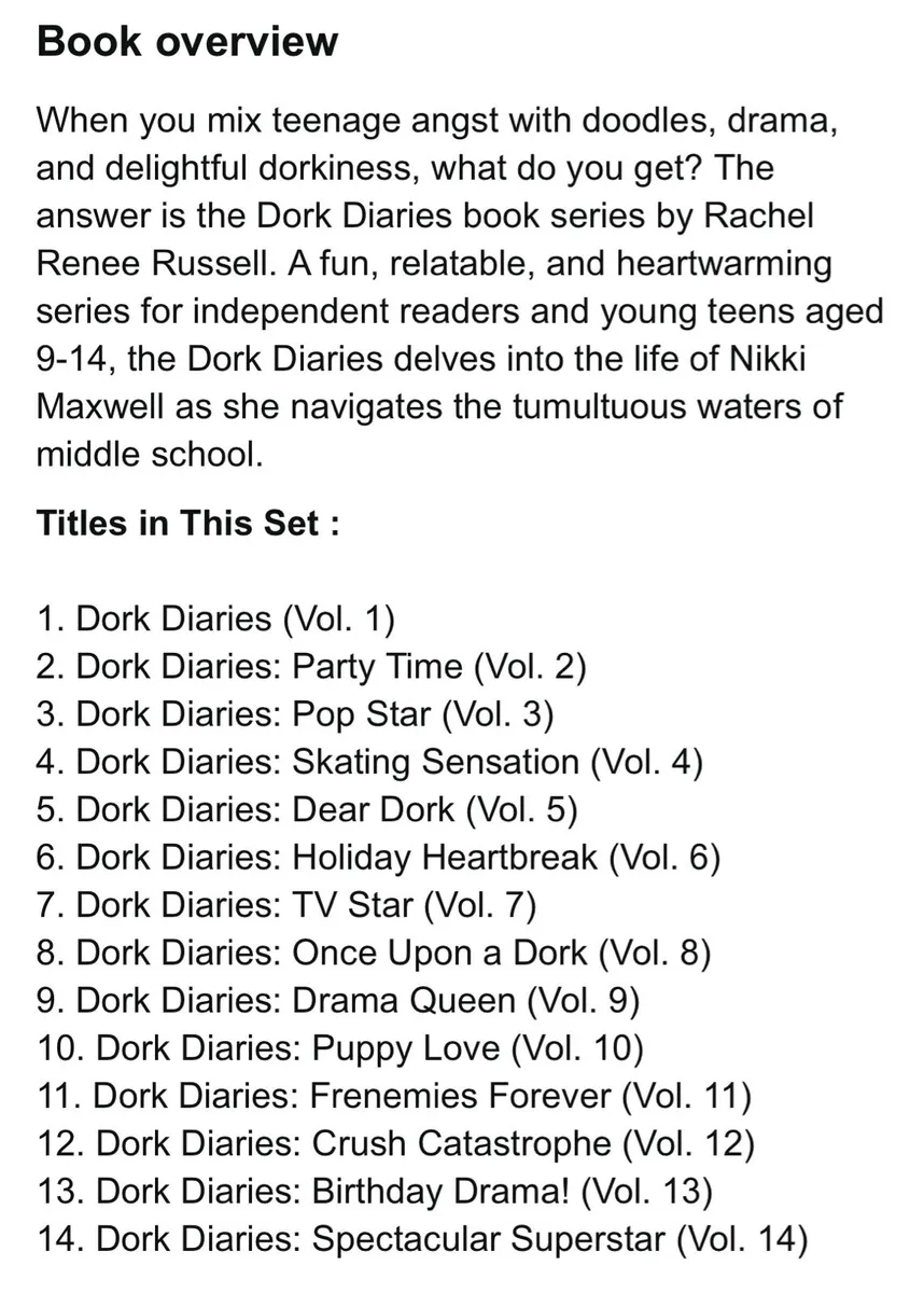Dork diaries Books 1 - 14 - Image 2