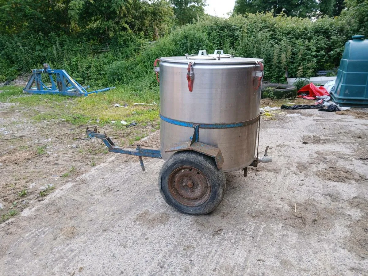 Mobile water/milk tank - Image 4
