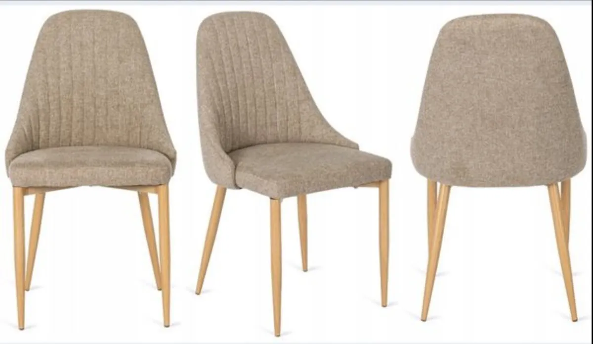 Set of 4 dining chairs - Image 2